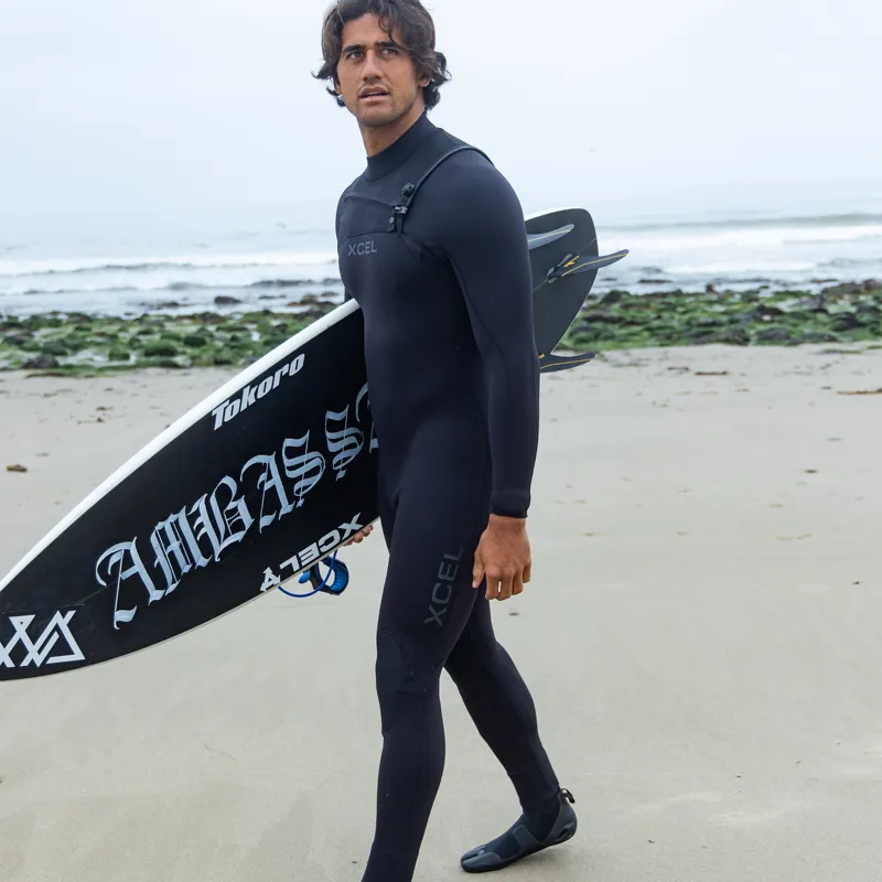 Xcel Mens 4/3 Comp + Wetsuit Black-4