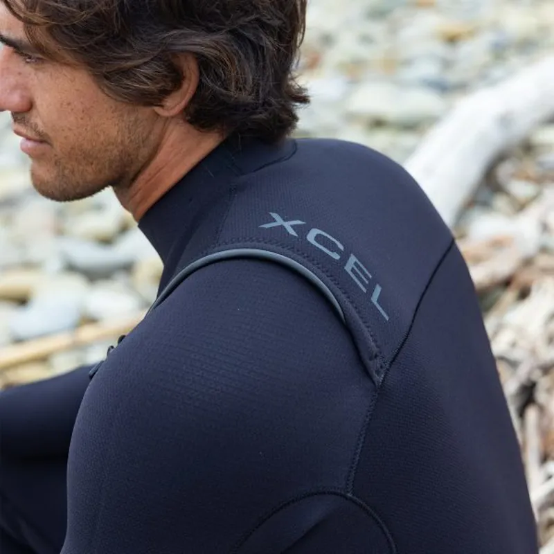 Xcel Mens 4/3 Comp + Wetsuit Black-6