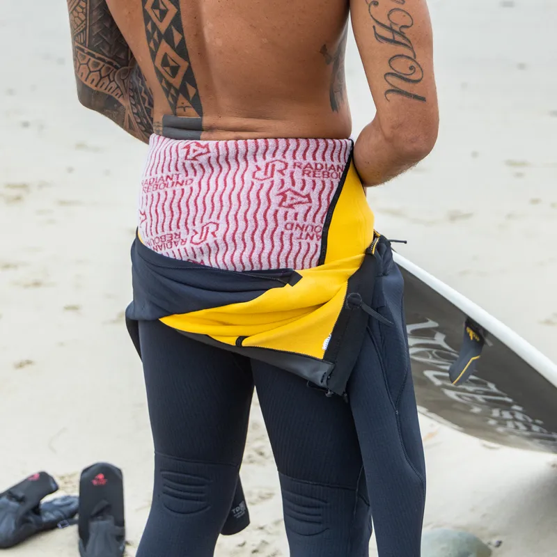 Xcel Mens Infiniti 5/4 Hooded Wetsuit Black-2