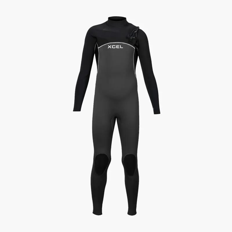 Xcel Junior Comp 5/4 Chest Zip Wetsuit Graphite