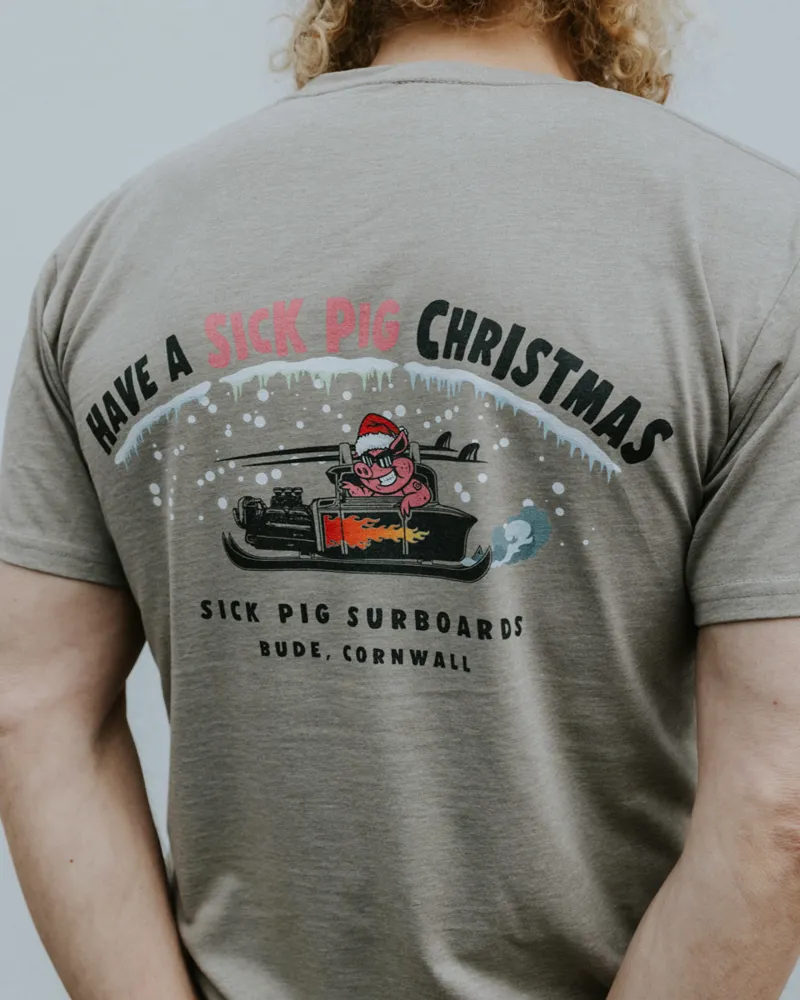 Zuma Jay Sick Pig Christmas Tee 2024-2