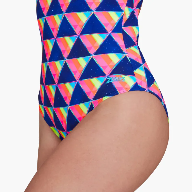 Zoggs Ecofeel Strikeback Divine Silver Lined Swimsuit-3