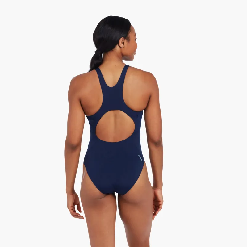 Zoggs Cottlesloe Powerback Swimsuit Navy-1