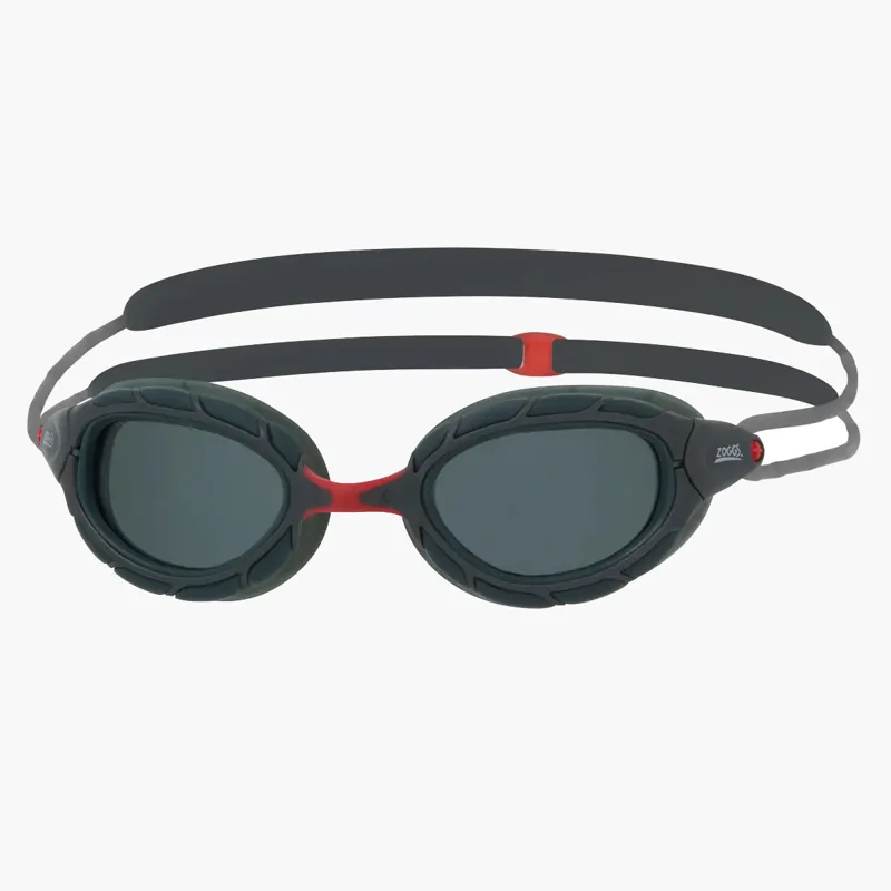 Zoggs Predator Polarized Swim Goggle Grey/Grey/Smoke Lens