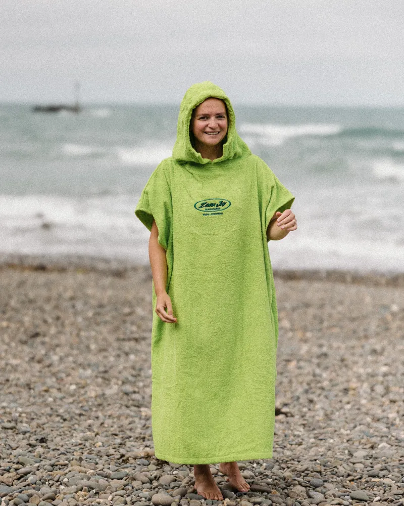 Zuma Jay Oval Adult Change Towel Sea Grass-1