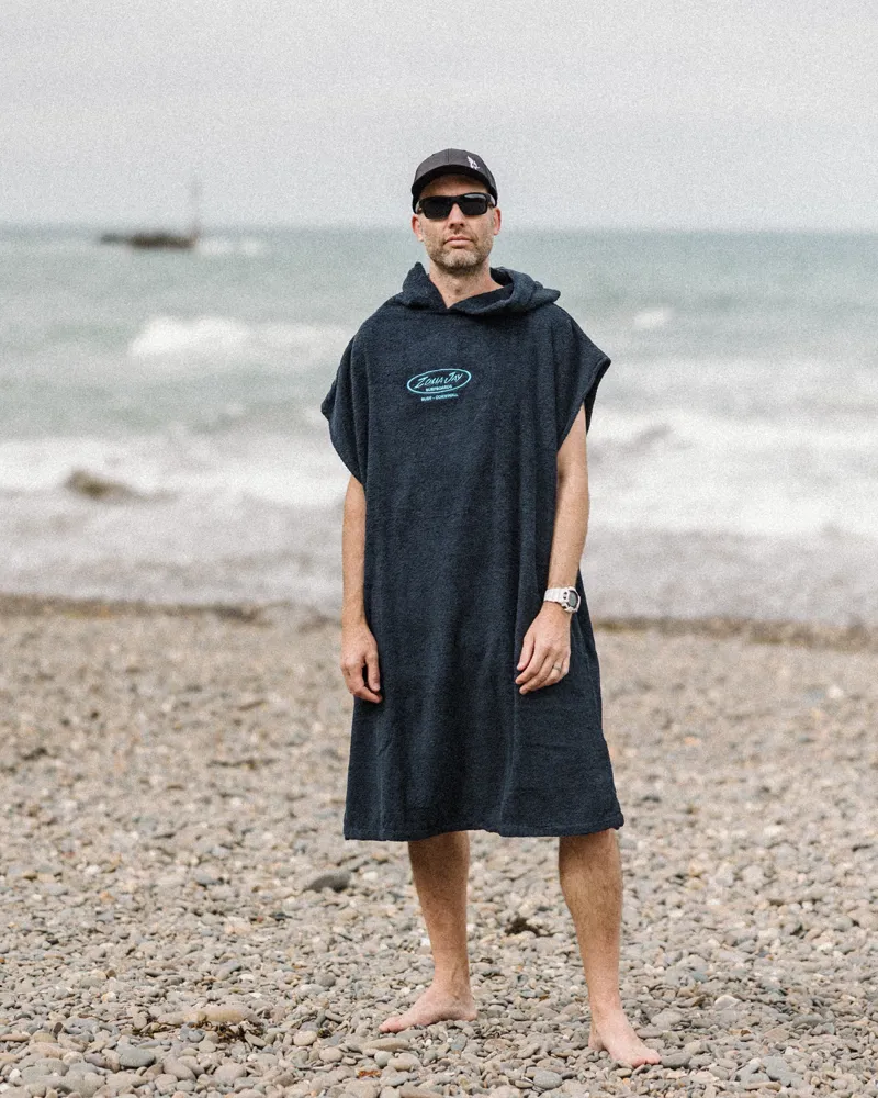 Zuma Jay Oval Adult Change Towel Navy