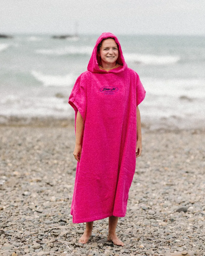 Zuma Jay Oval Adult Change Towel Hot Pink