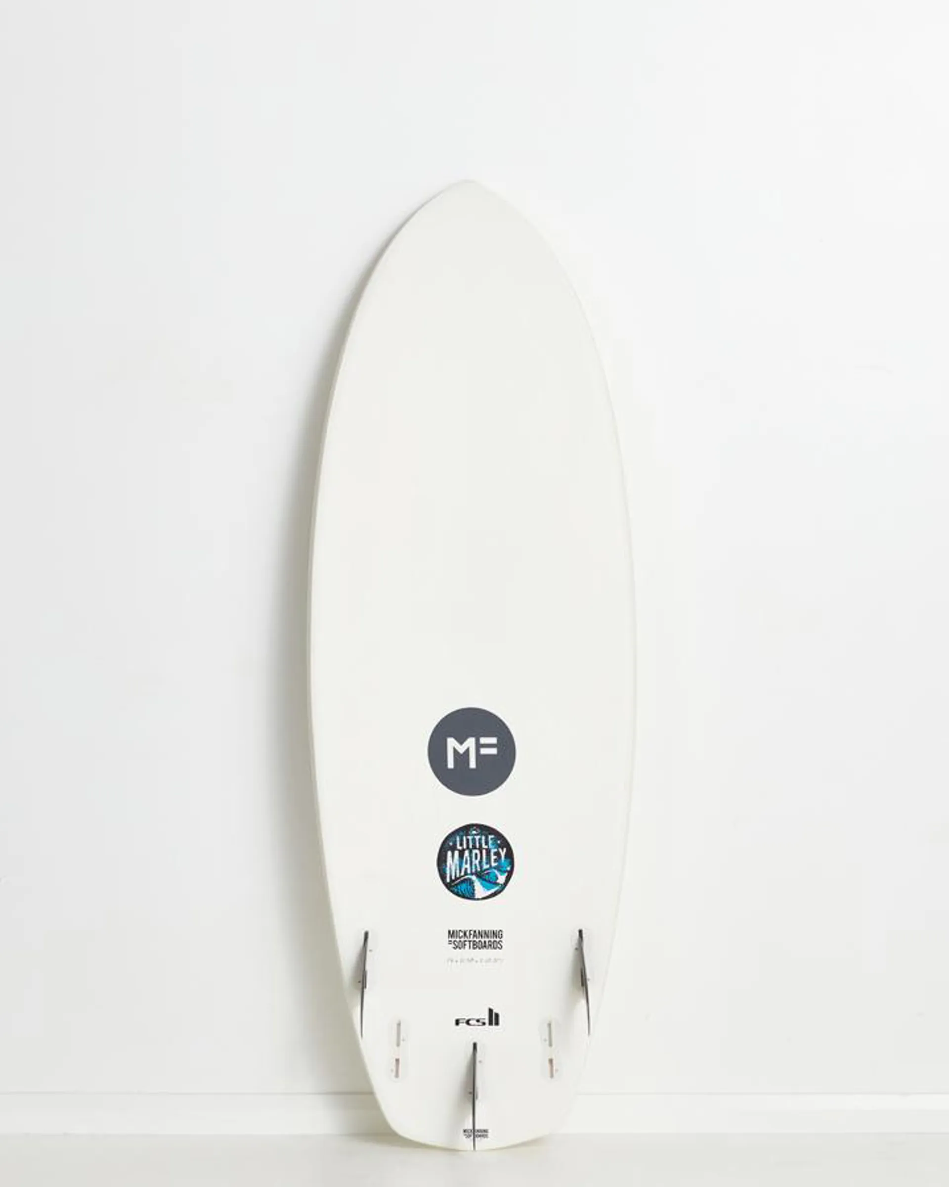 Mick Fanning 5ft10 Little Marley Softboard White