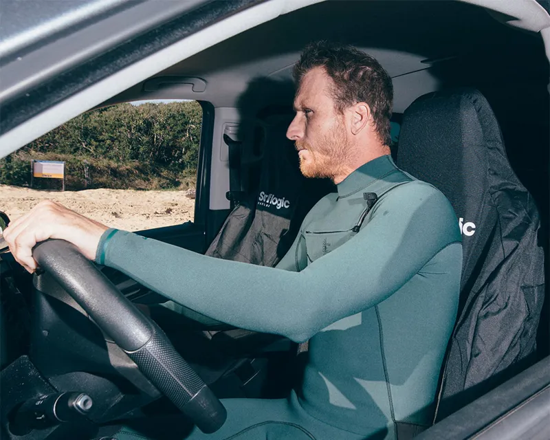 Surflogic Waterproof Car Seat Cover Single Navy-2