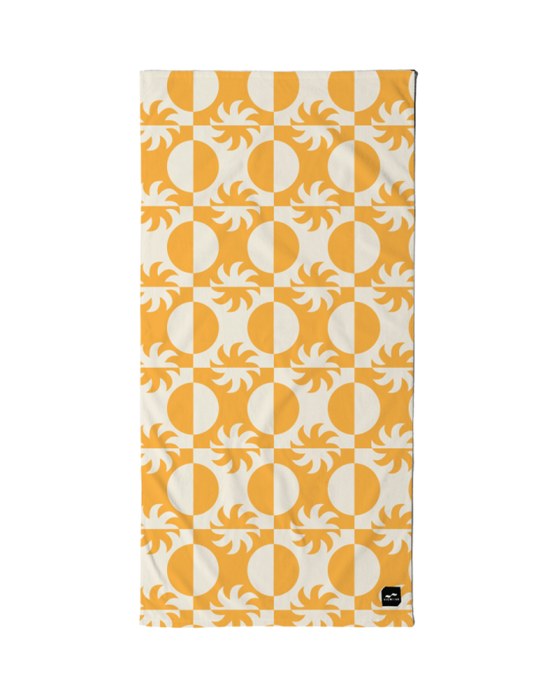 Slowtide Dually Beach Towel Sunshine