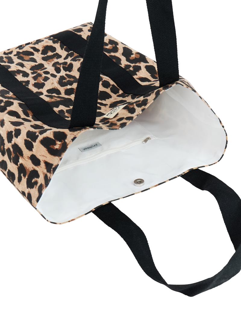 Protest PRTFactor Bag Leopard Print Fudgecamel-1