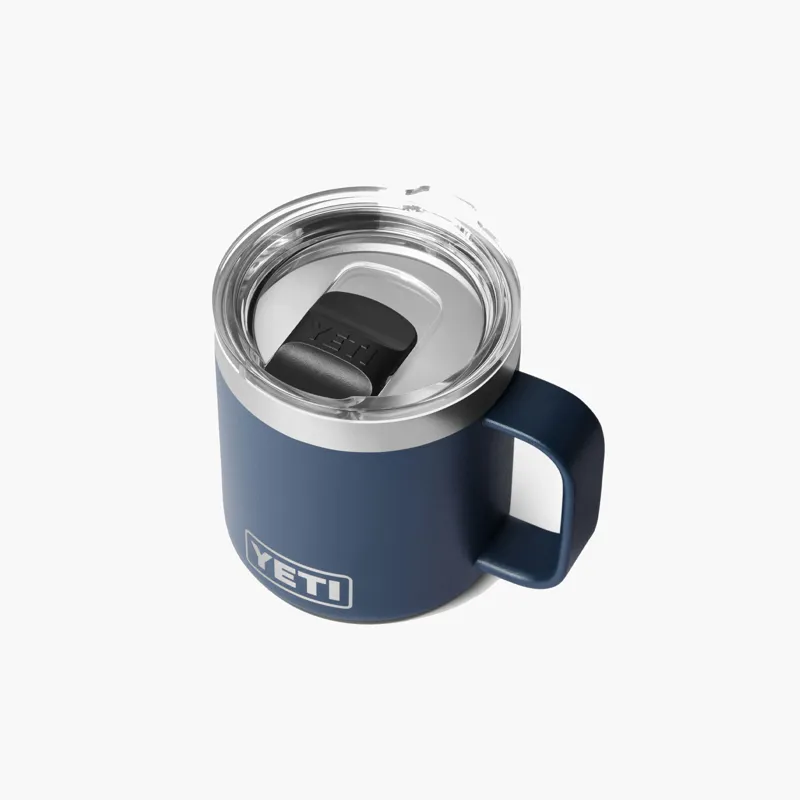 YETI Rambler 10 oz / 295ml Stackable Mug With Magslider Lid - Navy-2