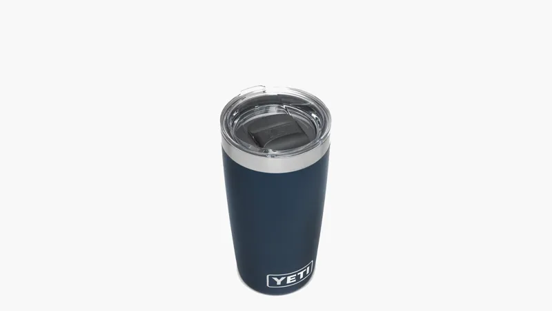 YETI Rambler 10 oz / 296ml Tumbler with Magslider Lid - Navy-3
