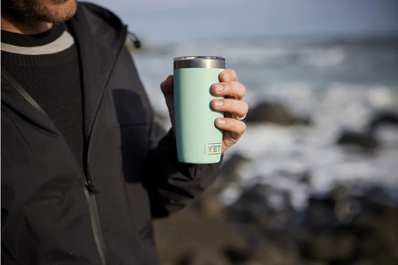 YETI Rambler 10 oz / 296ml Tumbler with Magslider Lid - Seafoam-3