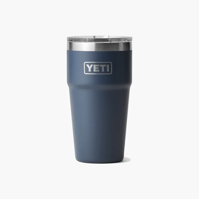 YETI Rambler 20 oz / 591ml Stackable Cup With Magslider Lid - Navy