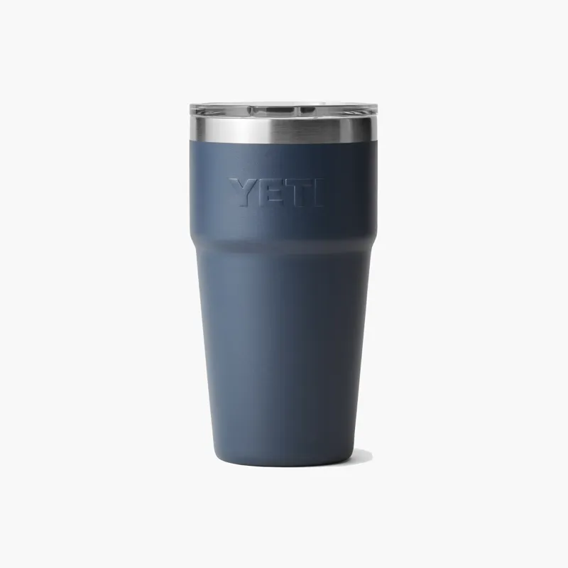 YETI Rambler 20 oz / 591ml Stackable Cup With Magslider Lid - Navy-1