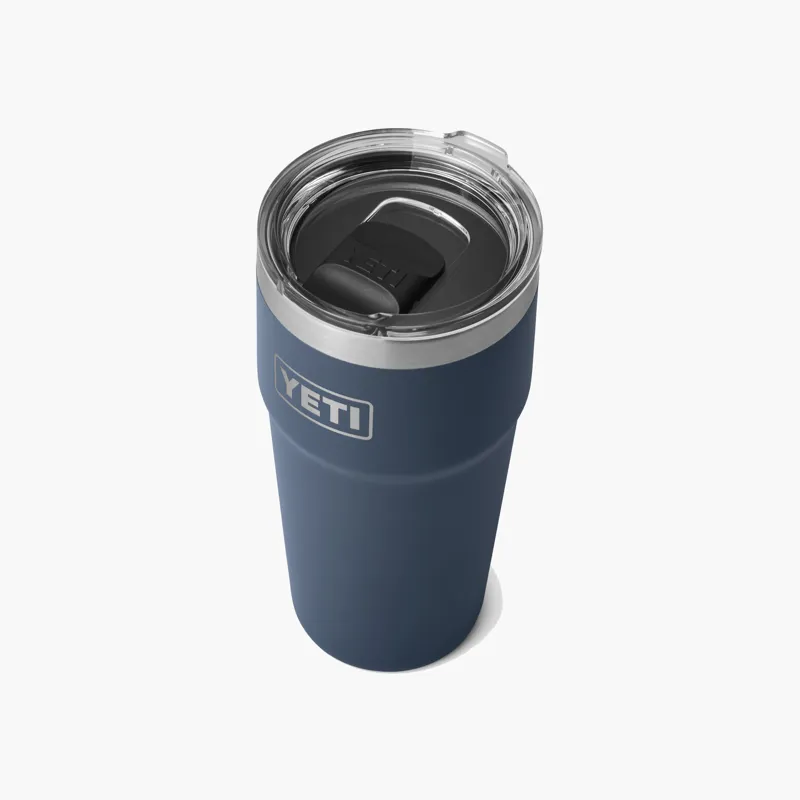 YETI Rambler 20 oz / 591ml Stackable Cup With Magslider Lid - Navy-2