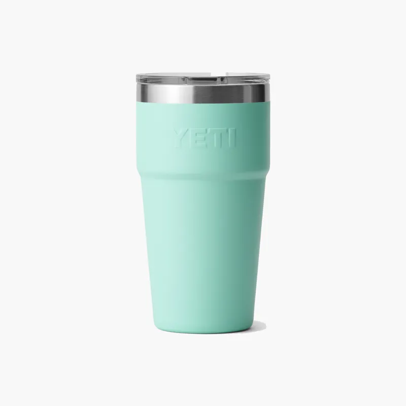 YETI Rambler 20 oz / 591ml Stackable Cup With Magslider Lid - Seafoam-1
