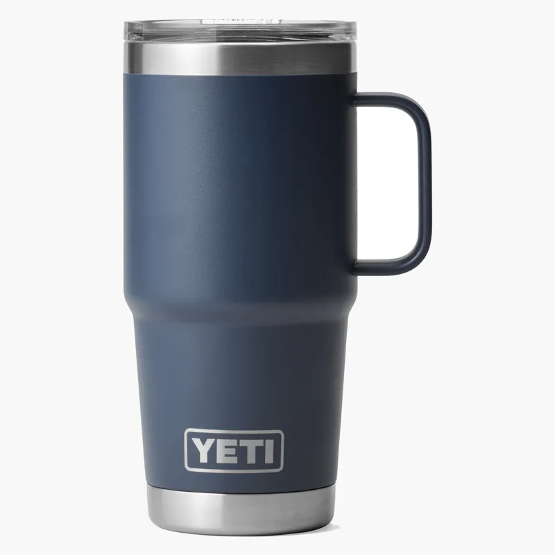 YETI Rambler 20 oz / 591ml Travel Mug With Leakproof Stronghold Lid - Navy