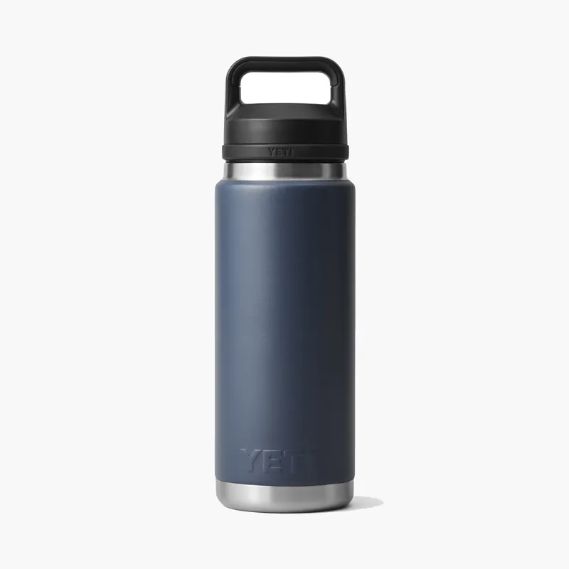 YETI Rambler 26 oz / 769ml Bottle With Flip Chug Cap - Navy-1