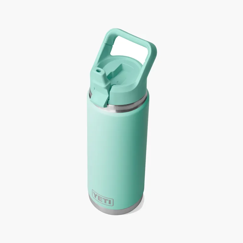 YETI Rambler 26 oz / 769ml Bottle With Colour-Match Straw Lid - Seafoam-4