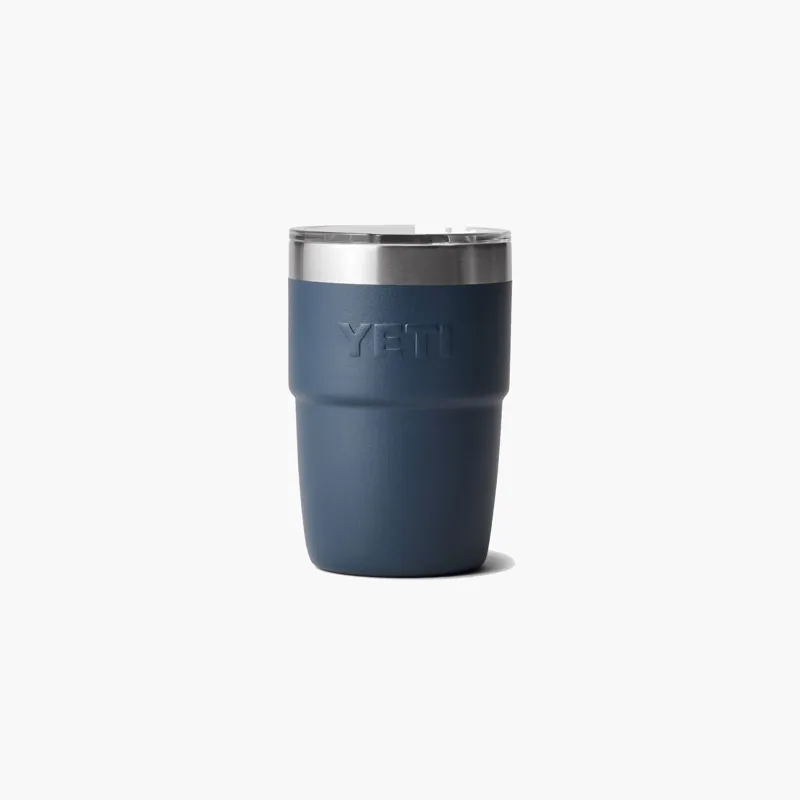 YETI Rambler 8 oz/236ml Stackable Cup With Magslider Lid - Navy-1