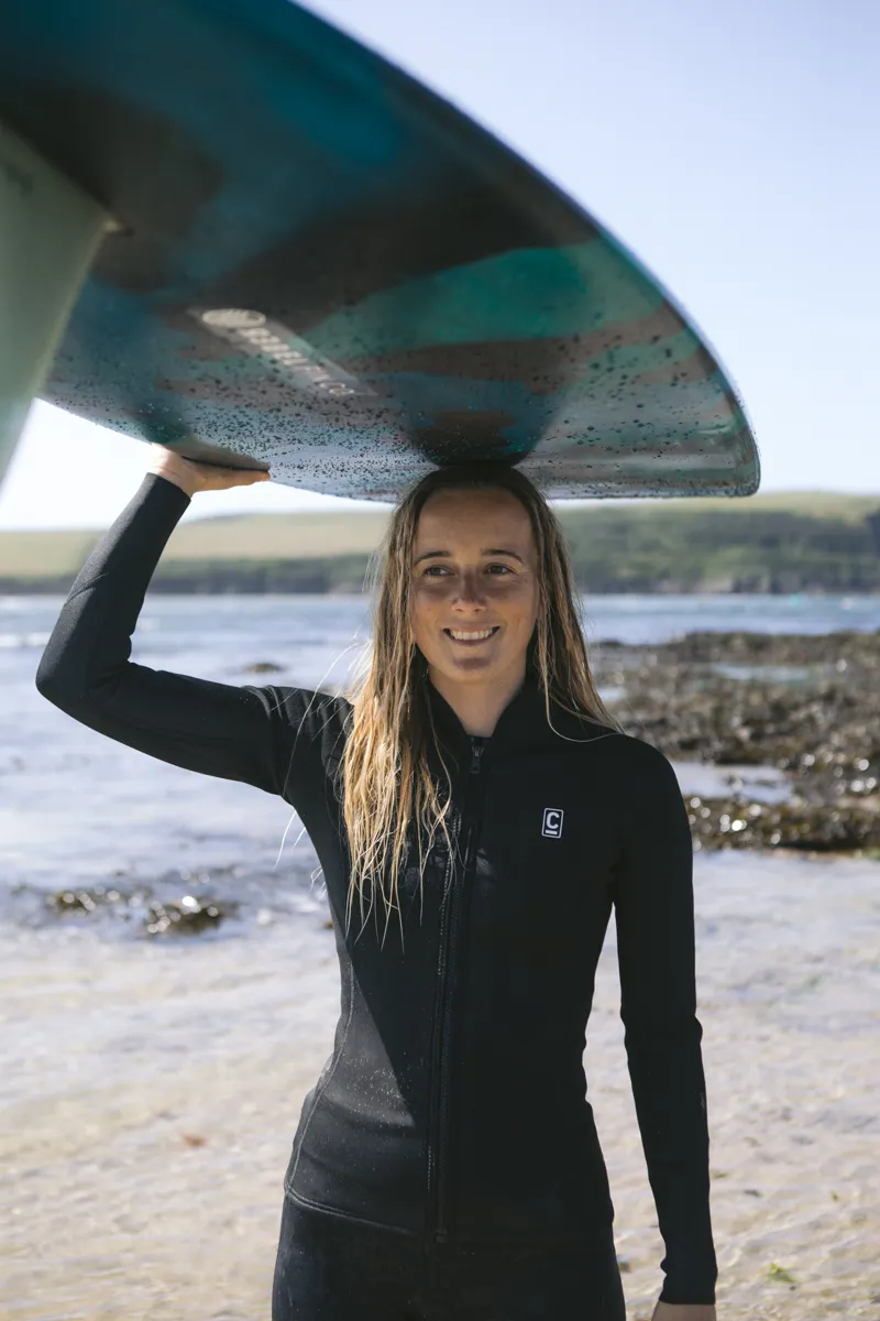 C-Skins NuWave Solace Lite 1.5mm Womens Flatlock Longsleeve Vest-3