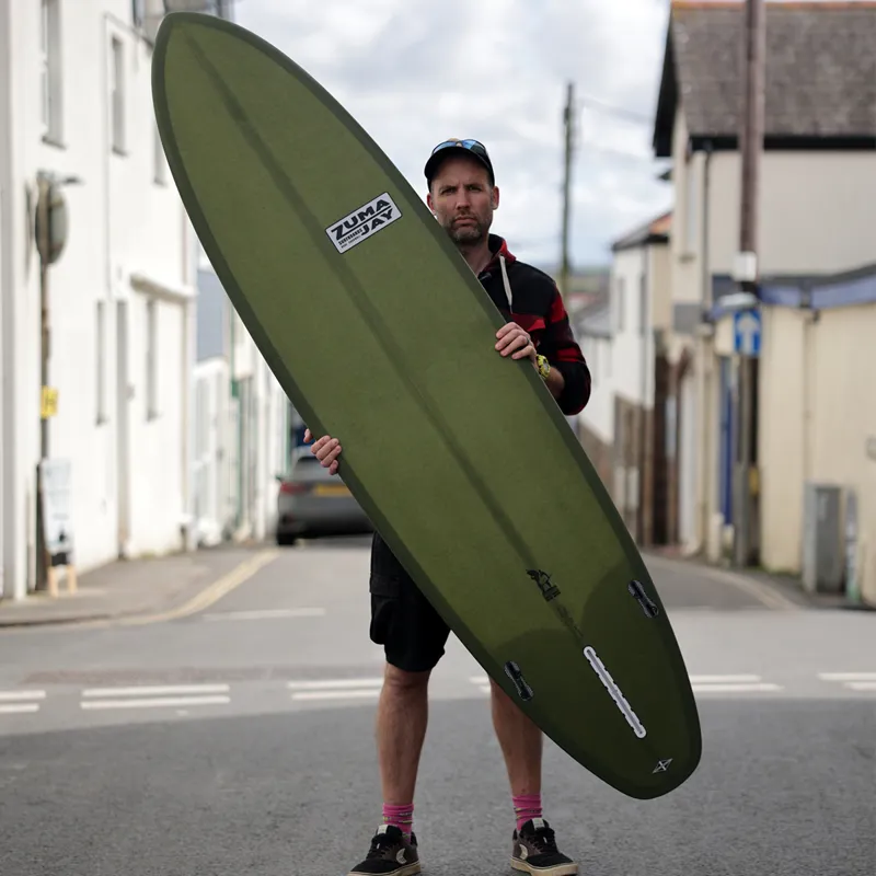 Zuma Jay 7'7 Mid Length Trim Green-2