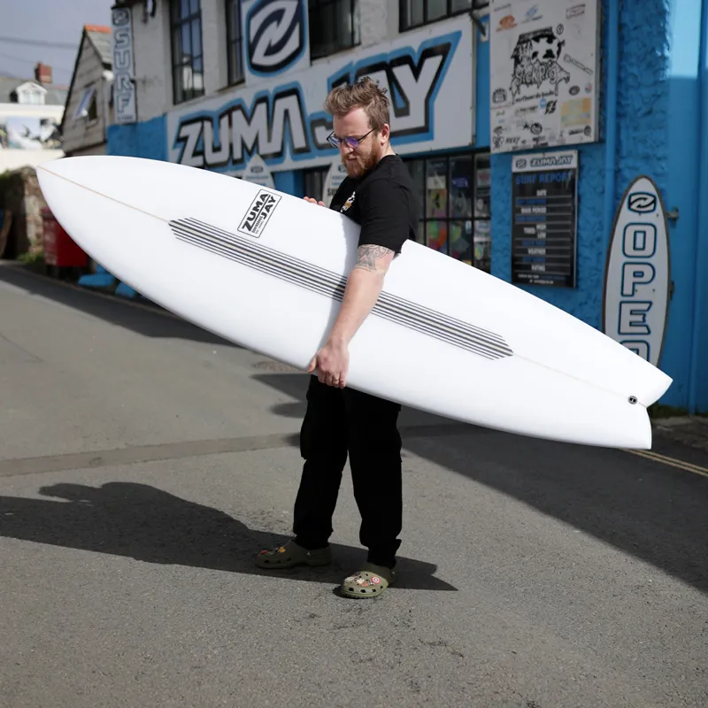 Zuma Jay 6'10 Walrus White Carbon-1