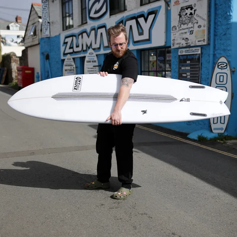 Zuma Jay 6'10 Walrus White Carbon-2
