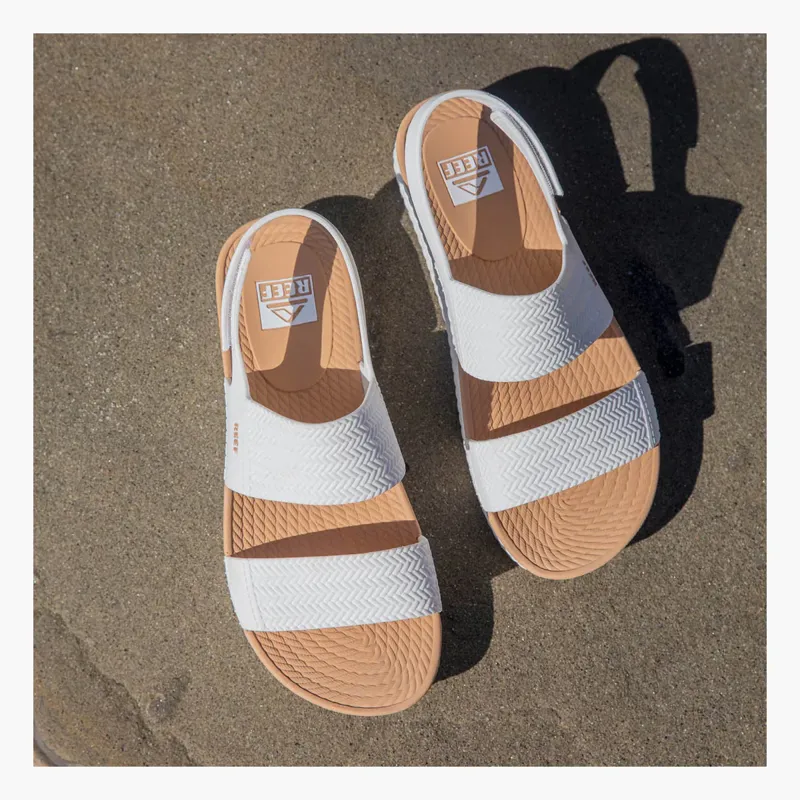 Reef Womens Water Vista White/Tan-7