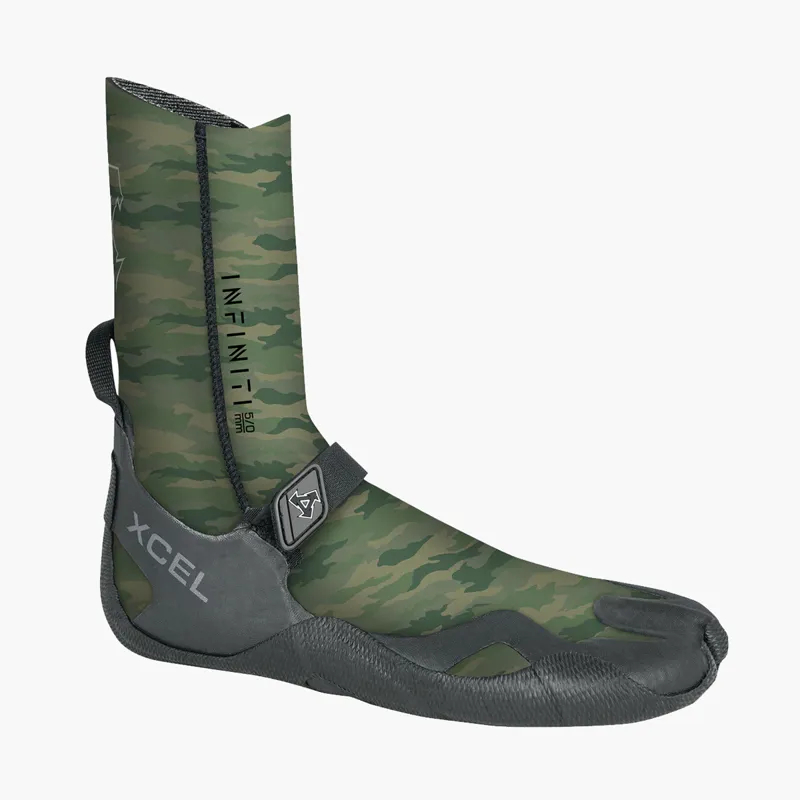 Xcel Infiniti 5mm Round Toe Boots Camo UK8