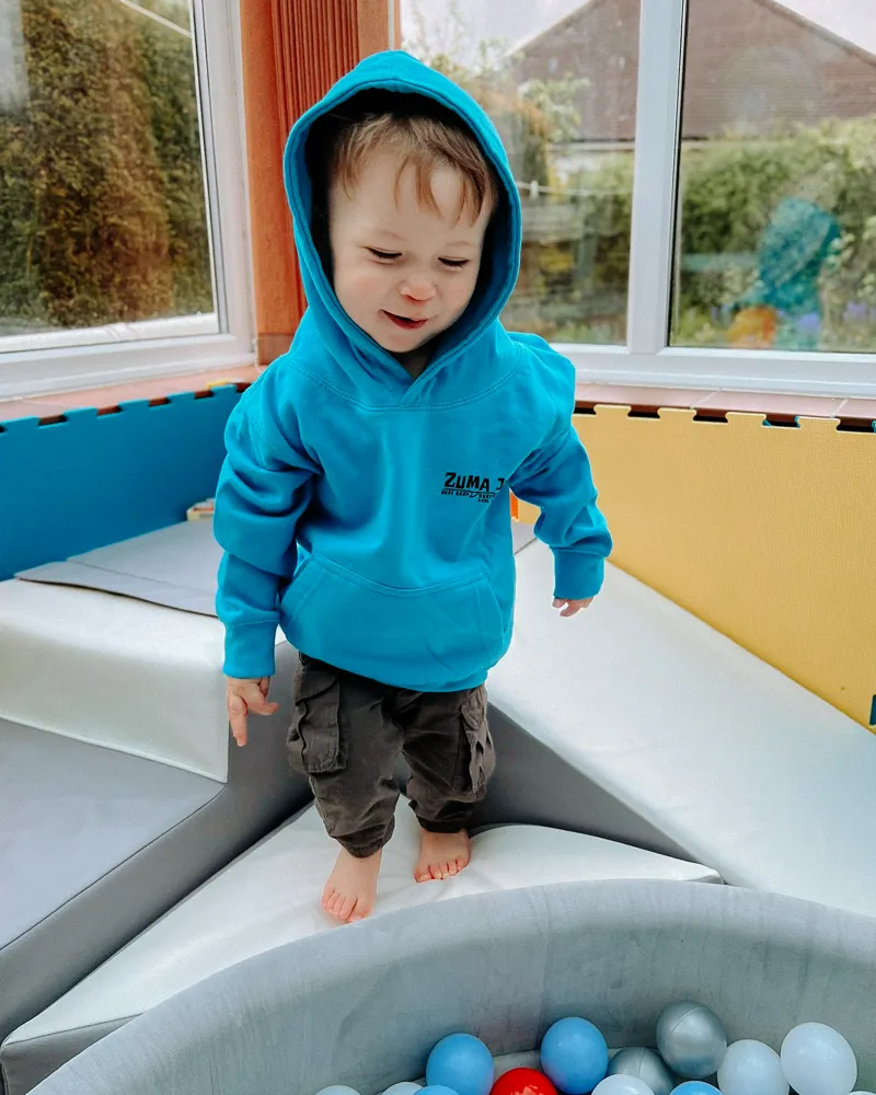 Zuma Jay Junior Sunset Hoody Hawaiian Blue-1