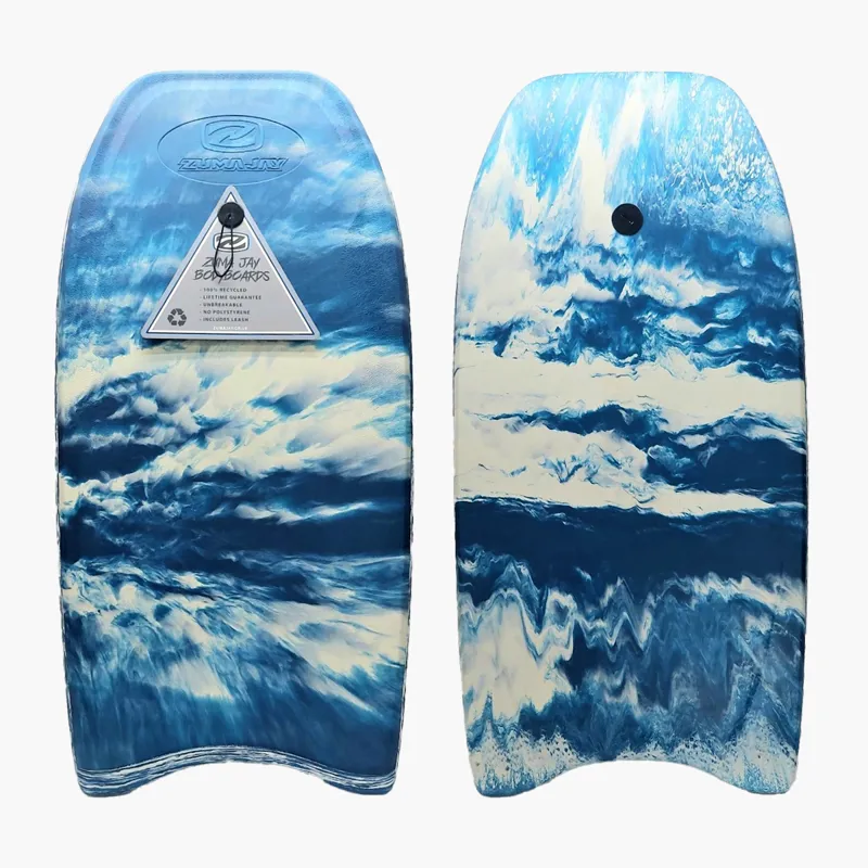 Zuma Jay Recycled Semi Slick 42 Bodyboard Blue Marble